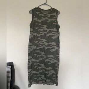 Camouflage Maxi Dress